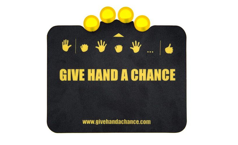 Aktivni podložak za miša Give hand a chance