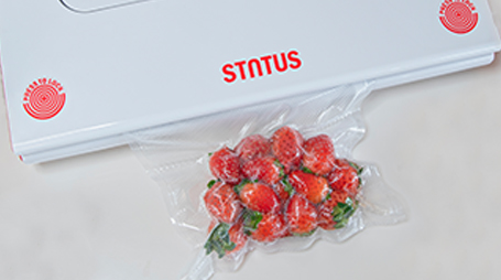 vakuumiranje jagoda za zamrzavanje