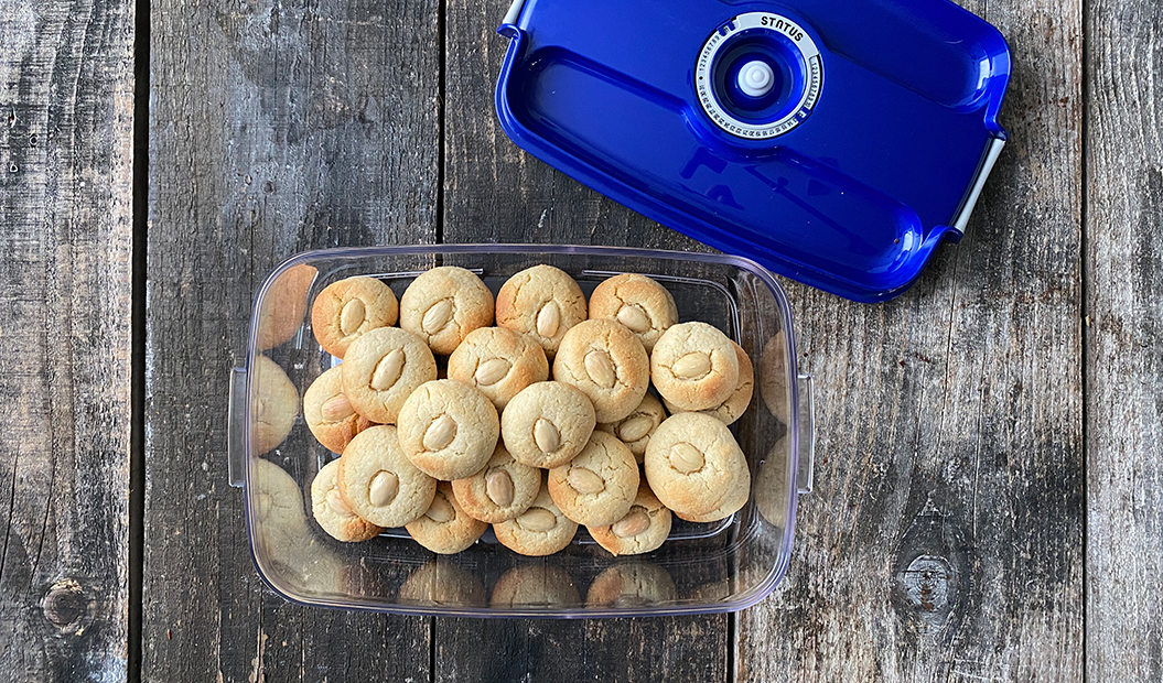 mandljevi piškoti brez jajc