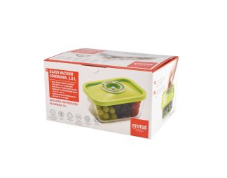 Staklena vakuumska posuda Status