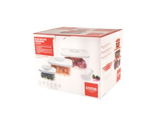 staklene posude za hranu Status