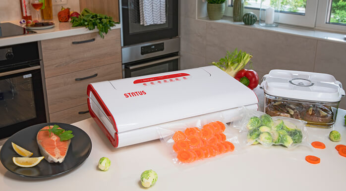 vakuumiranje ekološki uzgajane hrane