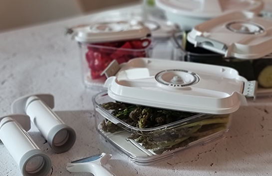 vakuumiranje zelenjave in sadja