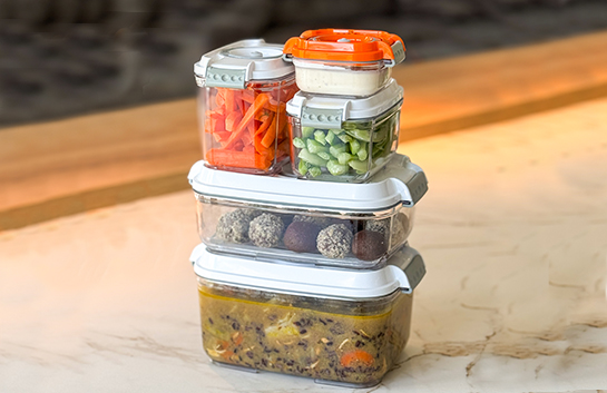 status vakuumske posode za meal prep