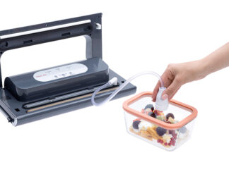 staklena vakuumska posuda za hranu i vakumirka