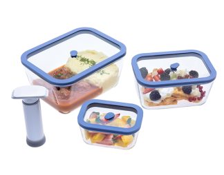 staklena vakuumska posuda za hranu Status