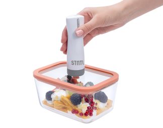 vakuumiranje viva staklene posude s pumpom BVP 50 Status